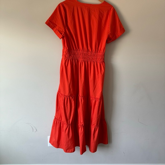 Indigo rose orange maxi dress - Picture 9 of 10